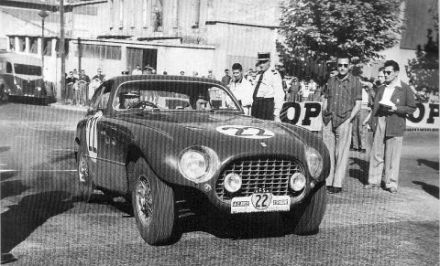 Jacques Herzet i Lucien Bianchi – Ferrari 166 MM.